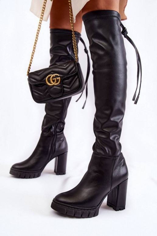 Pika säärega saapad platvormiga Shoes...