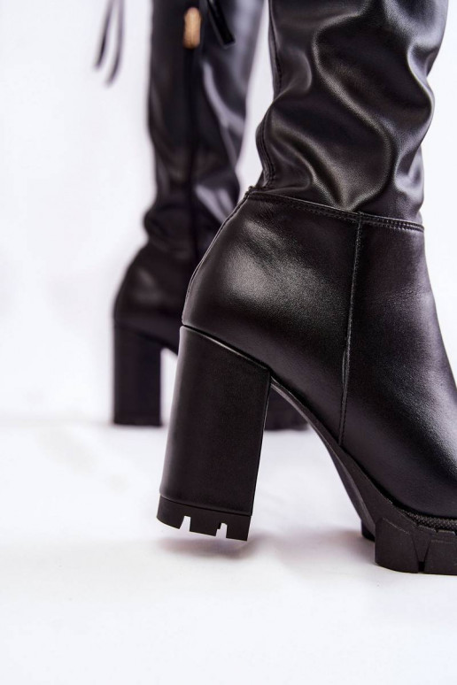 Pika säärega saapad platvormiga Shoes...