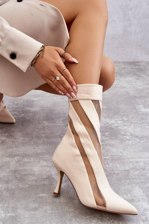 Moekad Naiste poolsaapad kõrge jämeda...