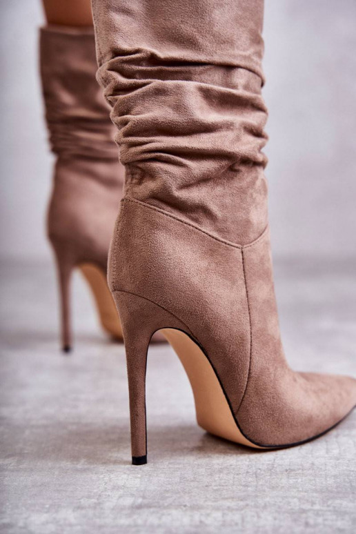 Naiste poolsaapad pika säärega saapad...