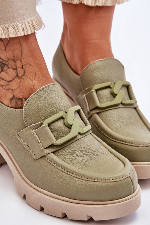 Elegantsed jalatsid kõrge jämeda...