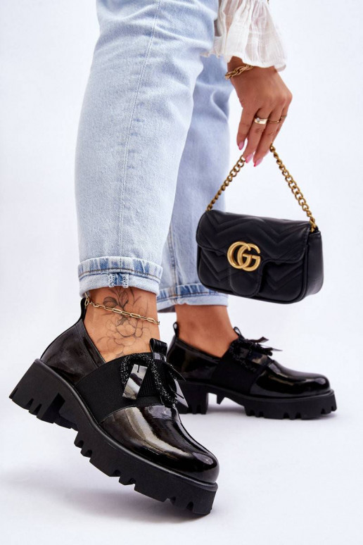 Laque jalatsid mustad Keily