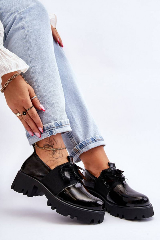 Laque jalatsid mustad Keily