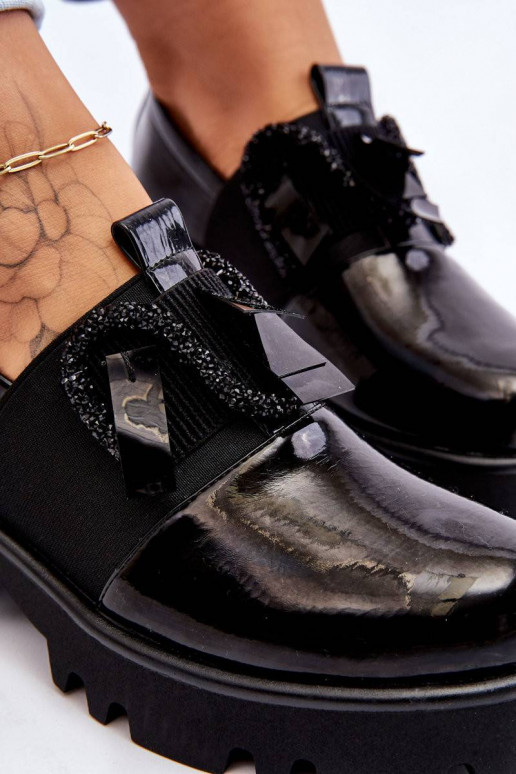 Laque jalatsid mustad Keily