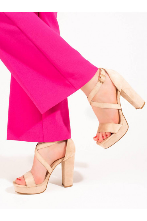 Sandaalid Shelovet beeži värvi