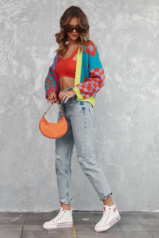 Riidest vabaaja jalanõud platvormiga...