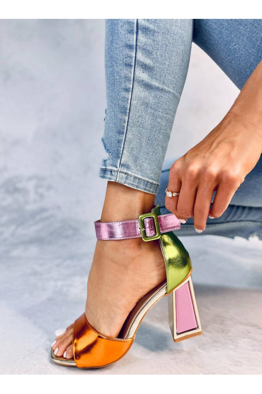 sandaalid kontsaga MARSHMELLO ORANGE