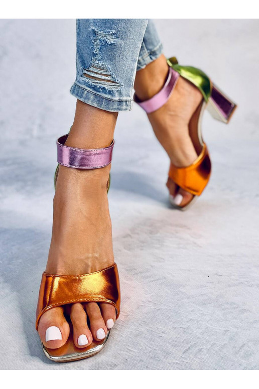 sandaalid kontsaga MARSHMELLO ORANGE