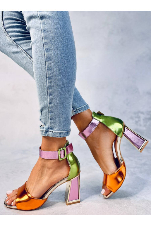 sandaalid kontsaga MARSHMELLO ORANGE