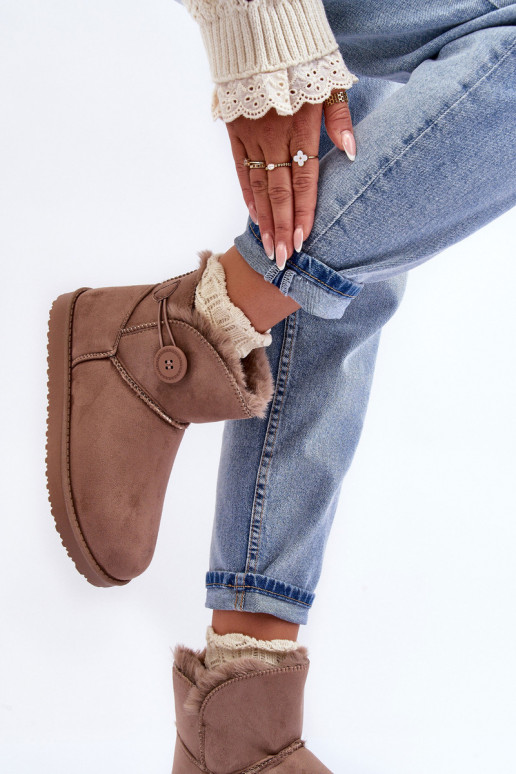 voodriga nööpidega lumesaapad...