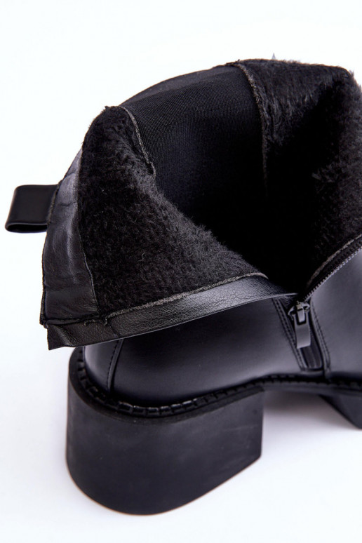 stiilsed saapad mustad Ironna