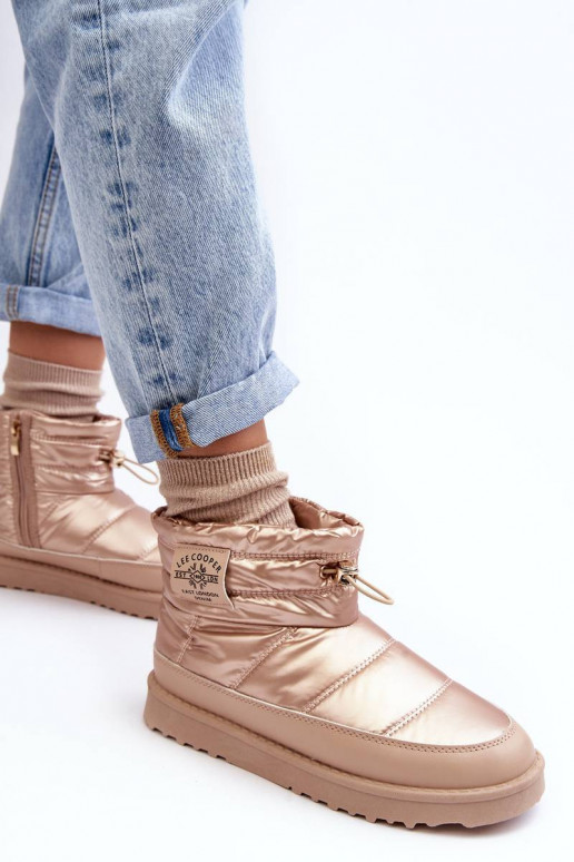 Nööpidega lumesaapad Lee Cooper beeži...