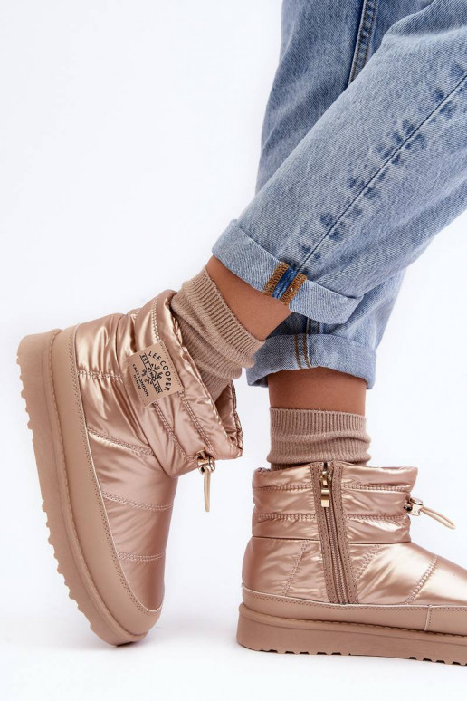 Nööpidega lumesaapad Lee Cooper beeži...