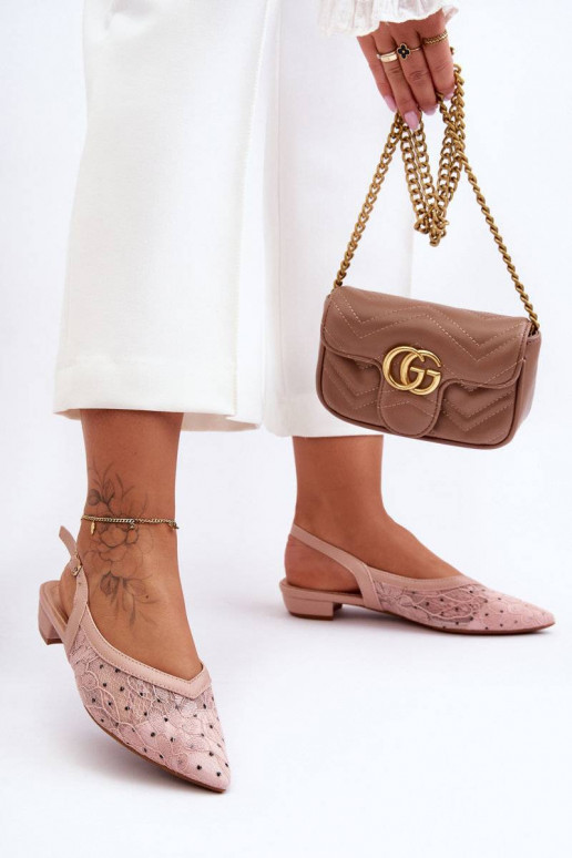 Baleriinad täppidega Tumeroosad värvi...