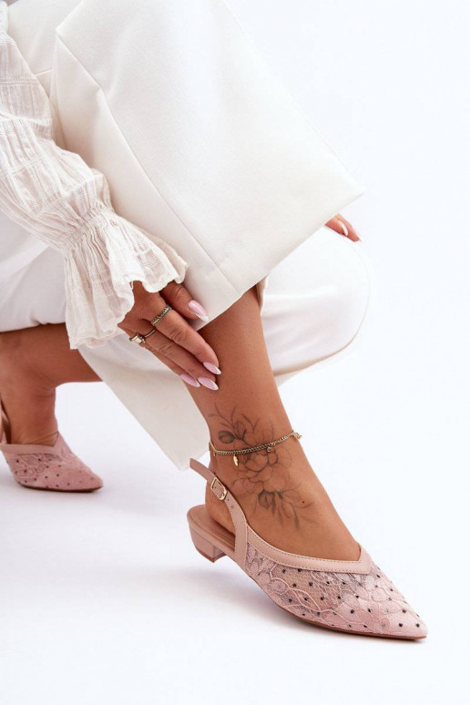 Baleriinad täppidega Tumeroosad värvi...