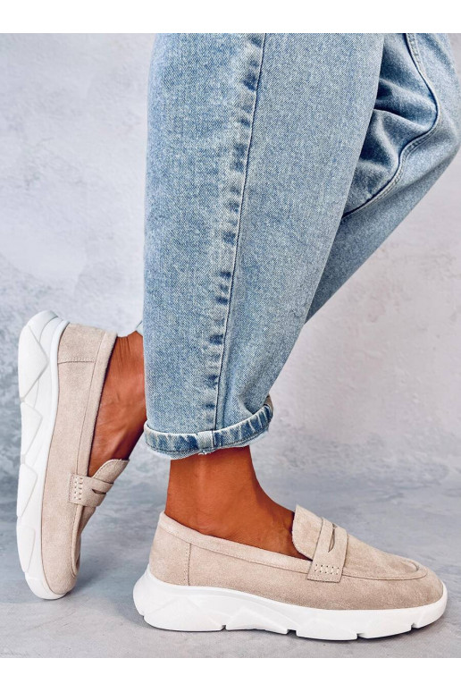 Mokassiinid pehme tald HICKS BEIGE