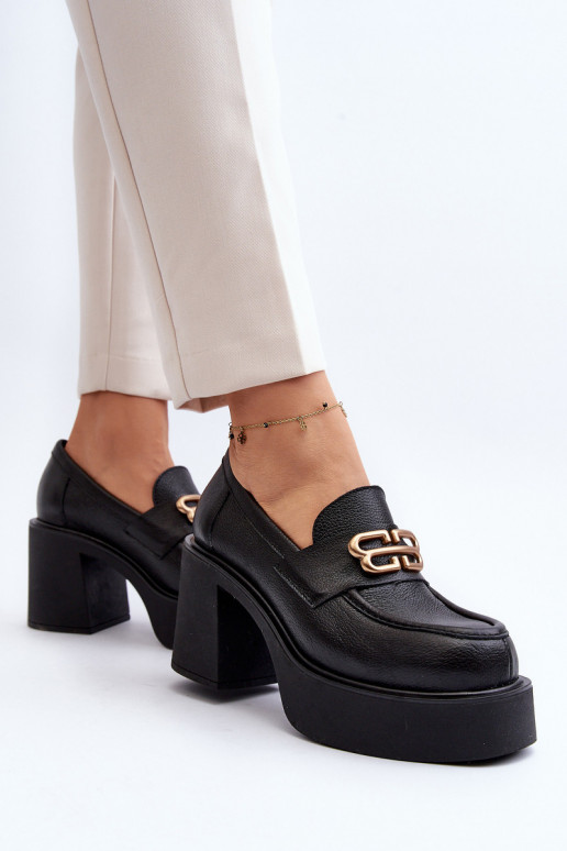 Zazoo jalatsid kõrge jämeda kontsaga...