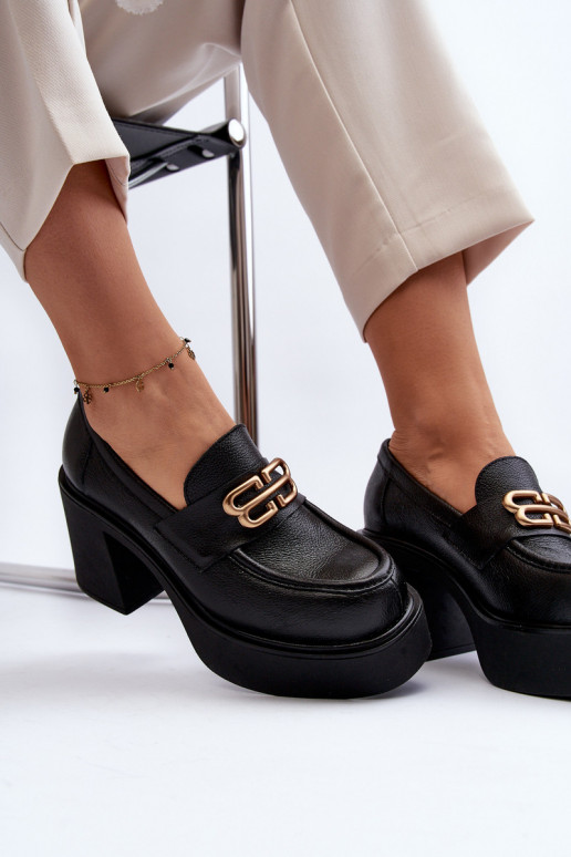 Zazoo jalatsid kõrge jämeda kontsaga...