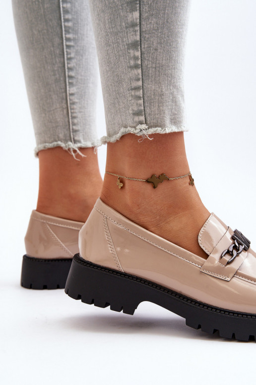 Mokassiinid Laque laiade nööridega...