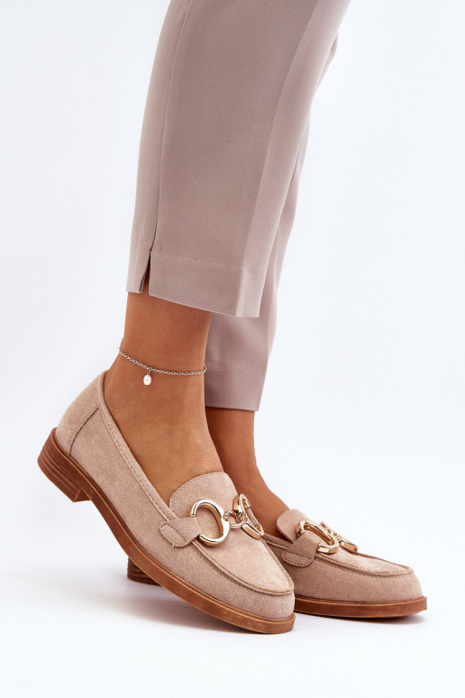 Elegantne mokassinid kaunistustega...