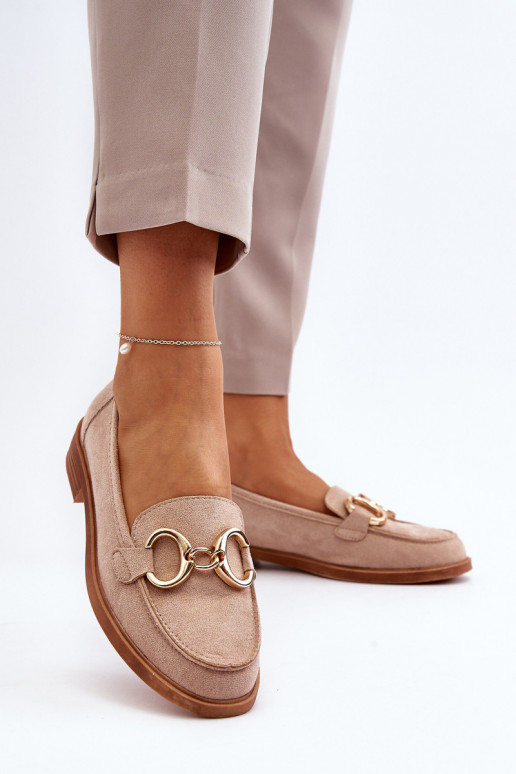 Elegantne mokassinid kaunistustega...