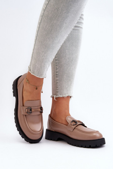 Mokassiinid Eko beeži värvi...