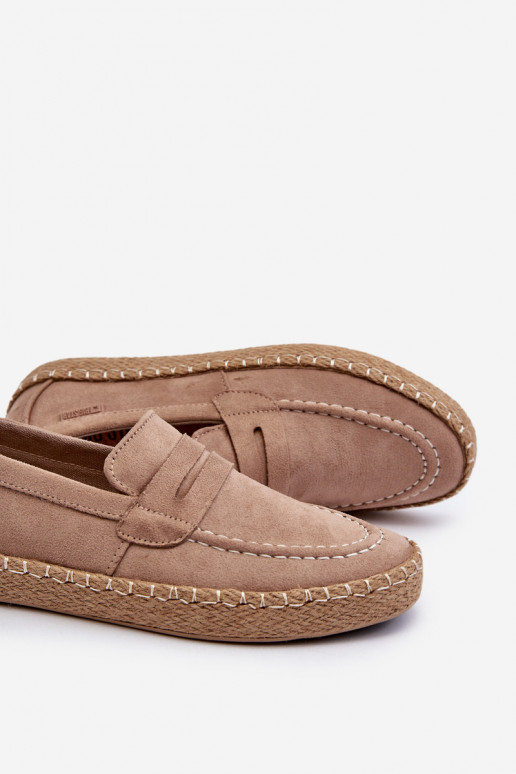 Liivakarva kunstnahast espadrillid Big Star