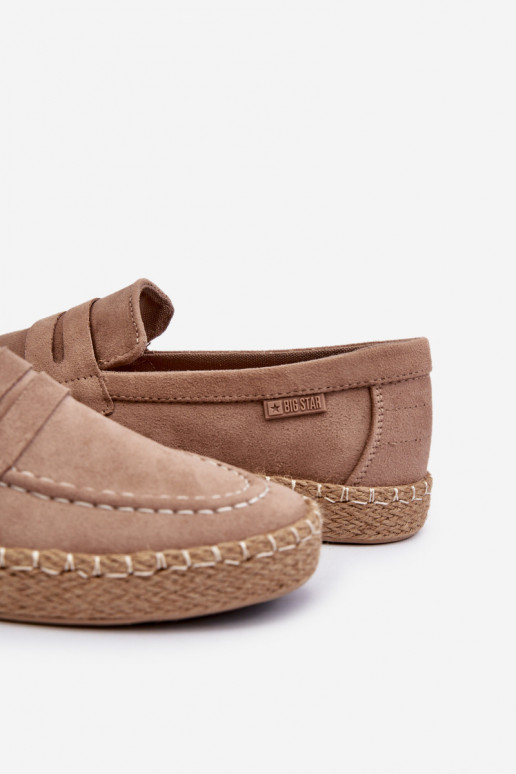 Liivakarva kunstnahast espadrillid Big Star