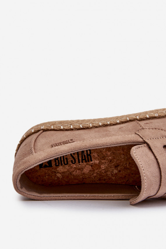 Liivakarva kunstnahast espadrillid Big Star