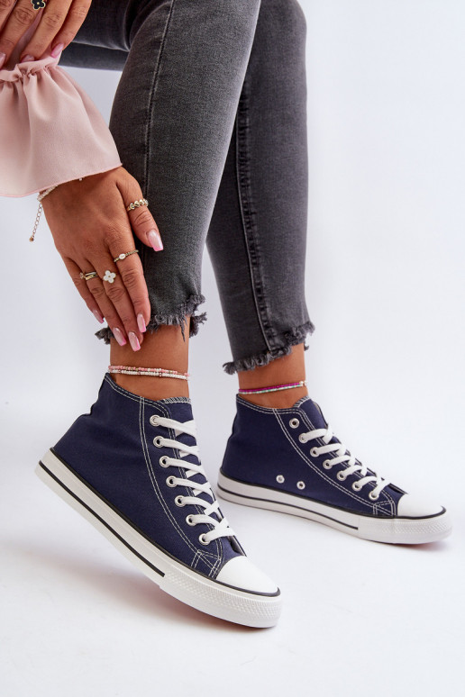 Naiste saapad tumesinist värvi Socerio