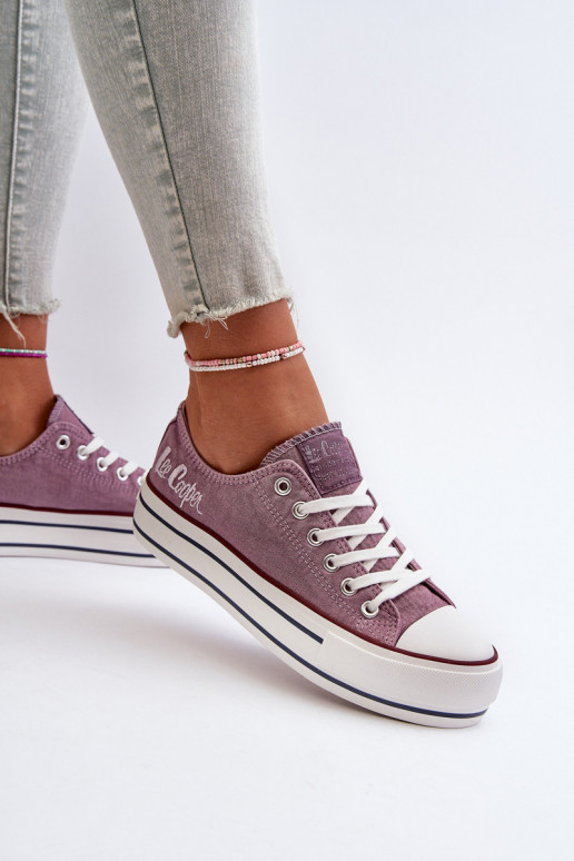 Naiste saapad Lee Cooper Violetne värv