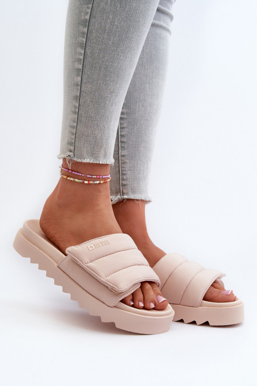 Sussid platvormiga Big Star beeži värvi