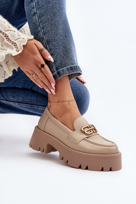 Zazoo Mokassiinid beeži värvi