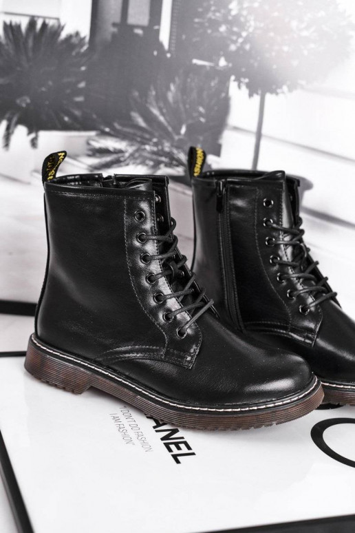 Naiste nöörsaapad mustad Marita