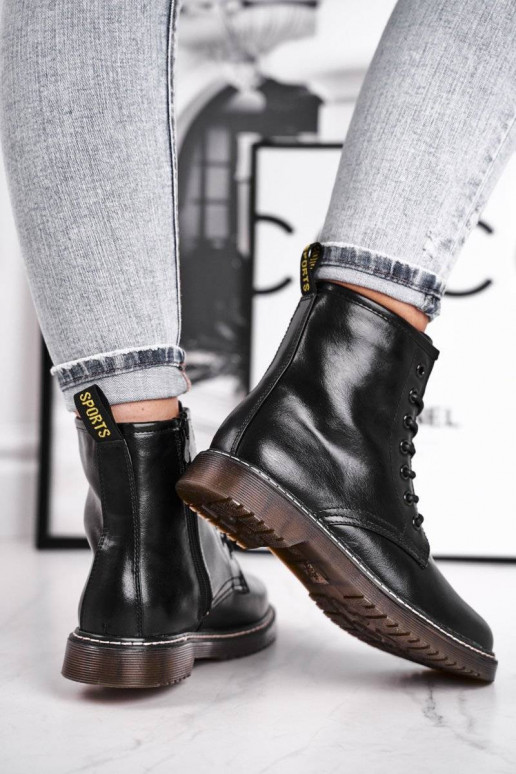 Naiste nöörsaapad mustad Marita