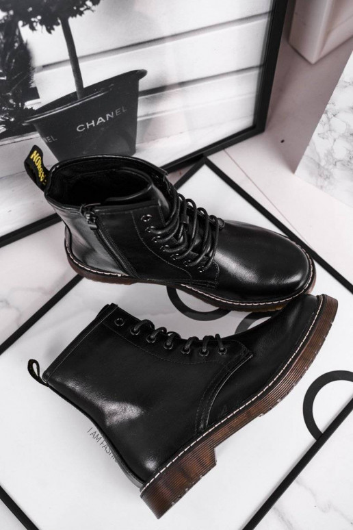 Naiste nöörsaapad mustad Marita