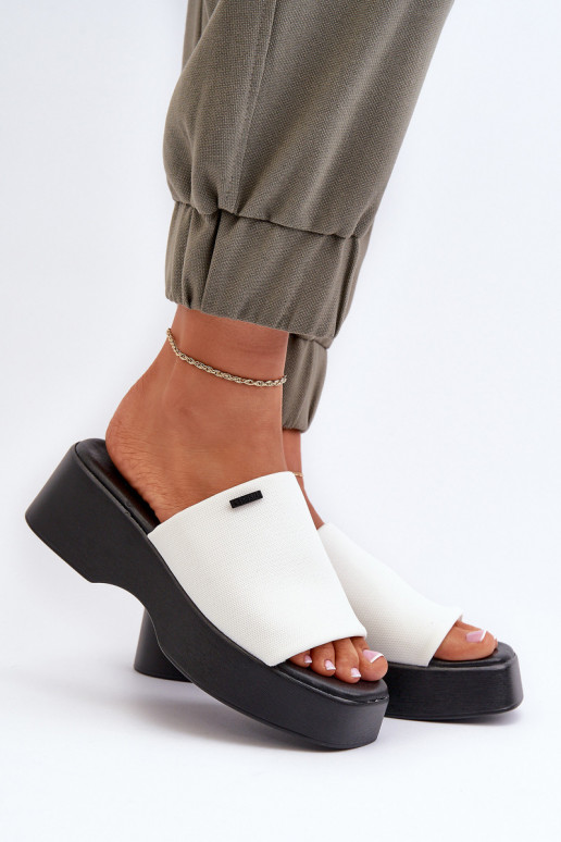 Naiste plätud Big Star valget värvi