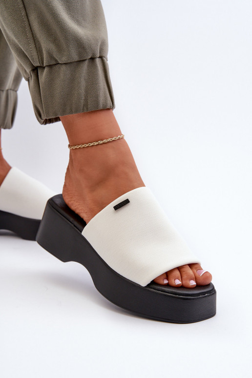 Naiste plätud Big Star valget värvi