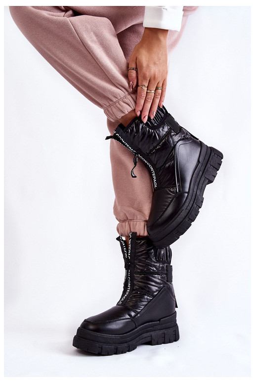 Nööpidega lumesaapad elastse ribaga...