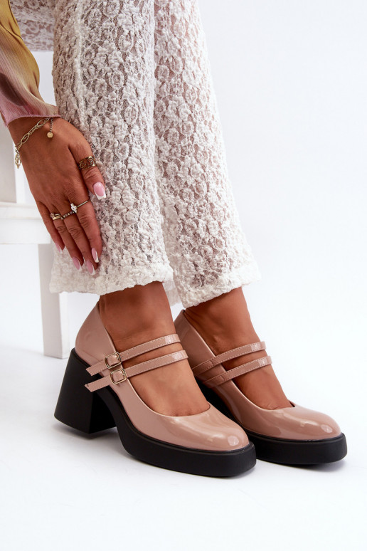 Kingad lai konts Laque beeži värvi...