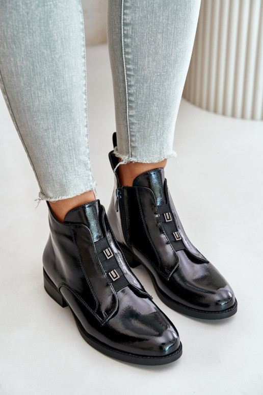 Zazoo pikad kauboi stiilis saapad,...