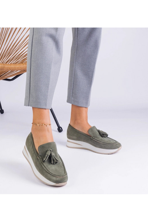 Rohelised naiste platvormkingad...