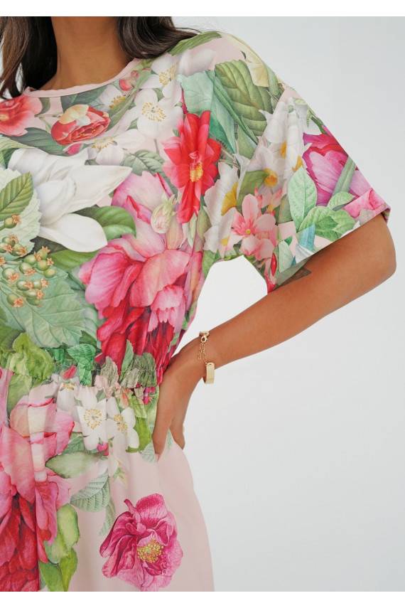 Greta - lillelise trükiga kleit