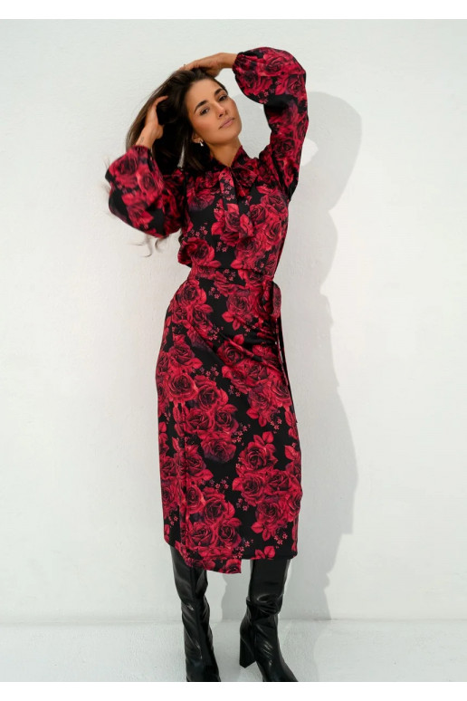 Kinsley - bordoopunane kleit Kinsley - bordoopunane kleit