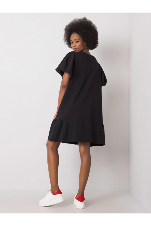 Must puuvillane kleit Liliyana RUE PARIS