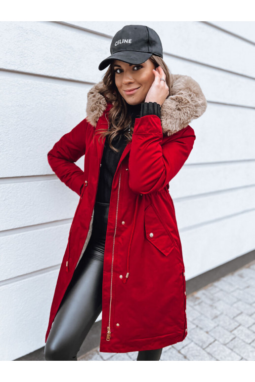 NADER naiste parka jope punane