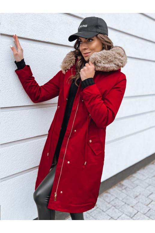 NADER naiste parka jope punane