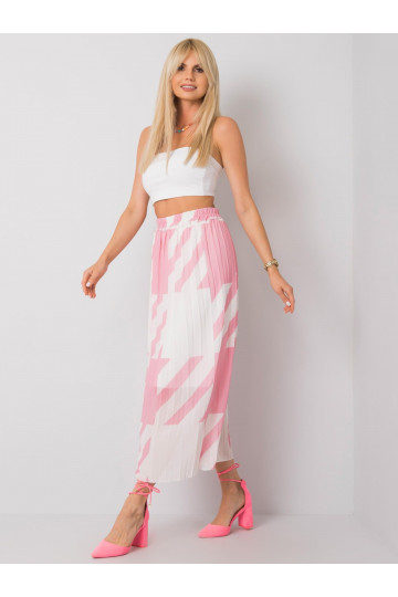 Roosa plisseeritud Maxi... 2