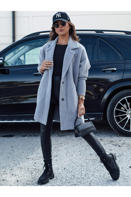 Naiste alpaka mantel RITA II tumehall