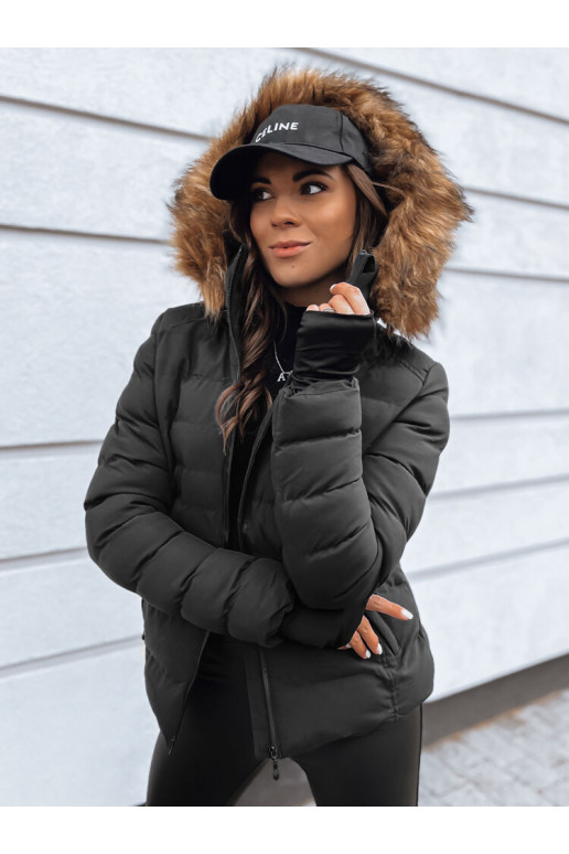 VERSES naiste tepitud talvejope must